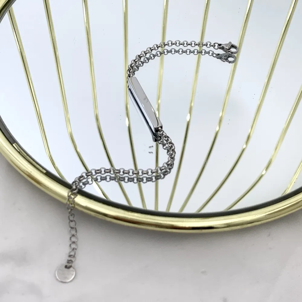 Target-Bracciale in Accciaio - BAC-103-AA3882B