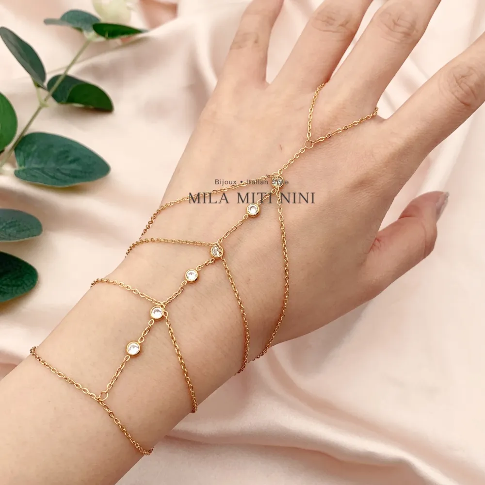 Punto Luce Zirconia-Baciamano in Acciaio e Vetro - BAC-413-1849 Modello G