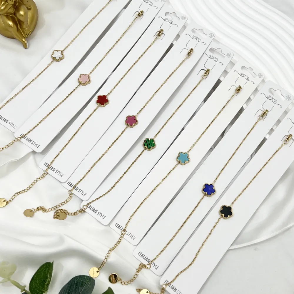 Fiore-Bracciale in Acciaio - BAC-413-2035