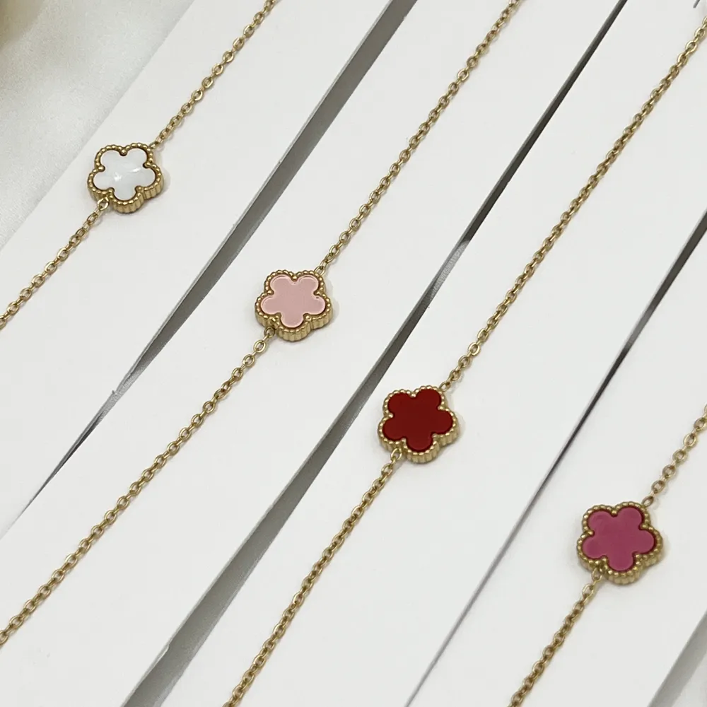 Fiore-Bracciale in Acciaio - BAC-413-2035