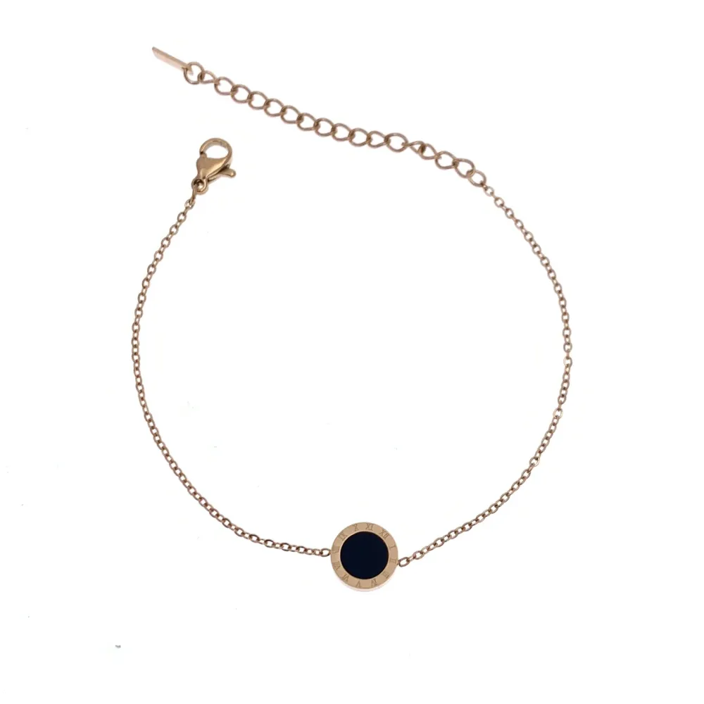 N.Romani-Bracciale in Acciaio con Chiusura - BAC413-2482