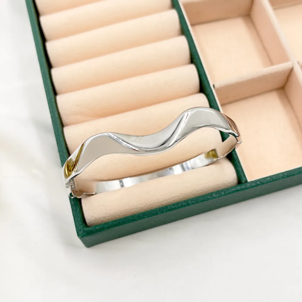 Onda-Bracciale Rigido in Acciaio - BAR-413-044