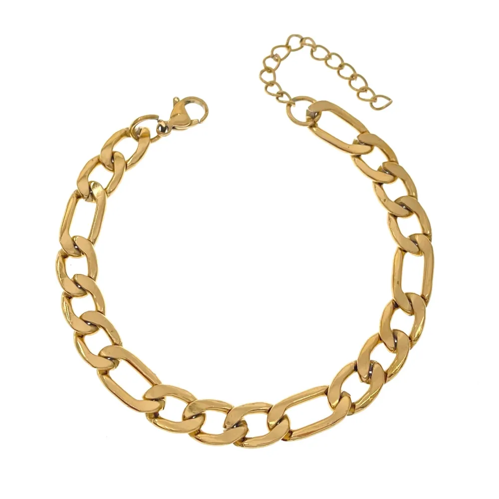 Catena 8mm 1.4NK3.1-Bracciale Unisex in Acciaio - BAU-208-262 8mm