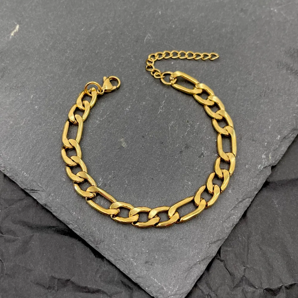 Catena 8mm 1.4NK3.1-Bracciale Unisex in Acciaio - BAU-208-262 8mm