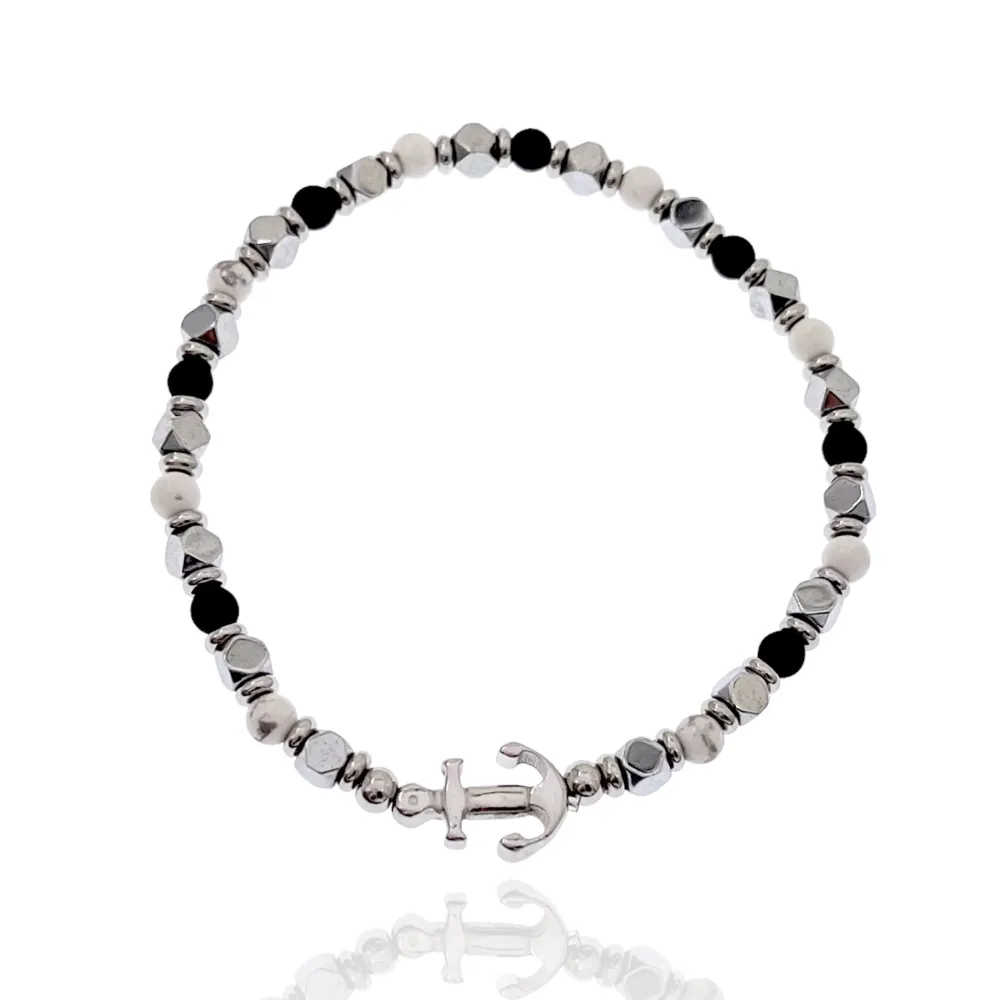 A’ncora-Bracciale Elastico in Acciaio - BAU-600-H189