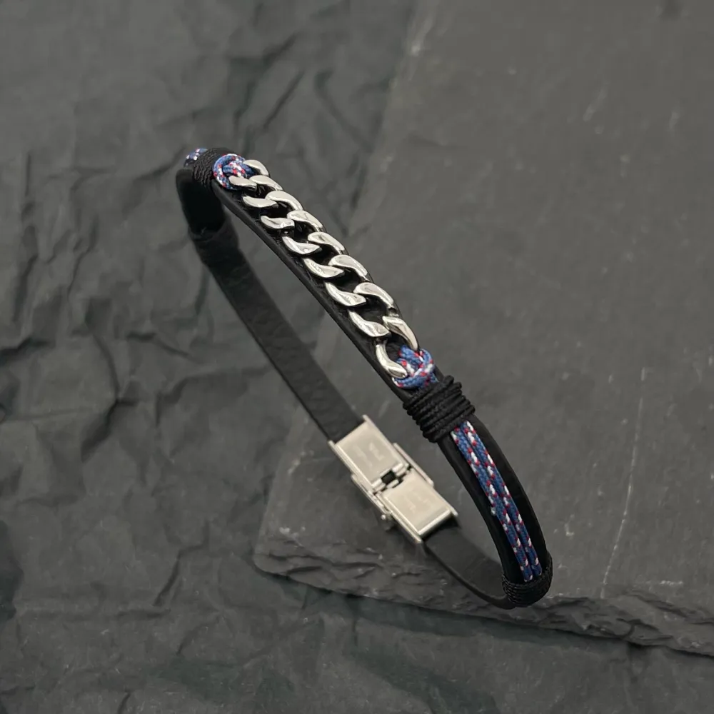 Catena-Bracciale in Acciaio da Uomo - BAU-600-H264