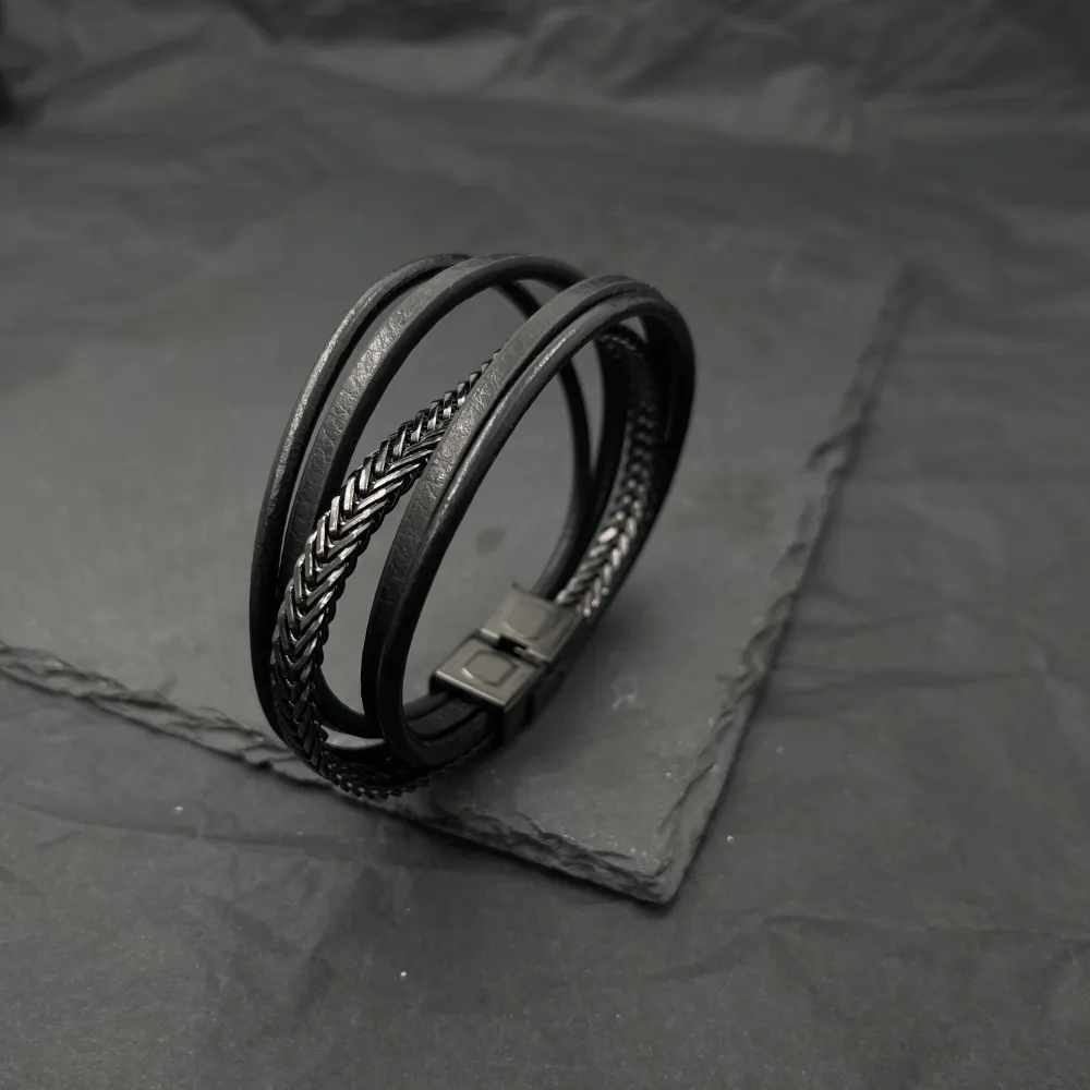 Multifili-Bracciale Uomo in Acciaio - BAU-720-01