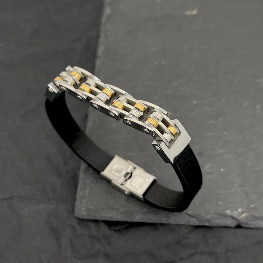 Catena-Bracciale da Uomo in Acciaio - BAU-720-20