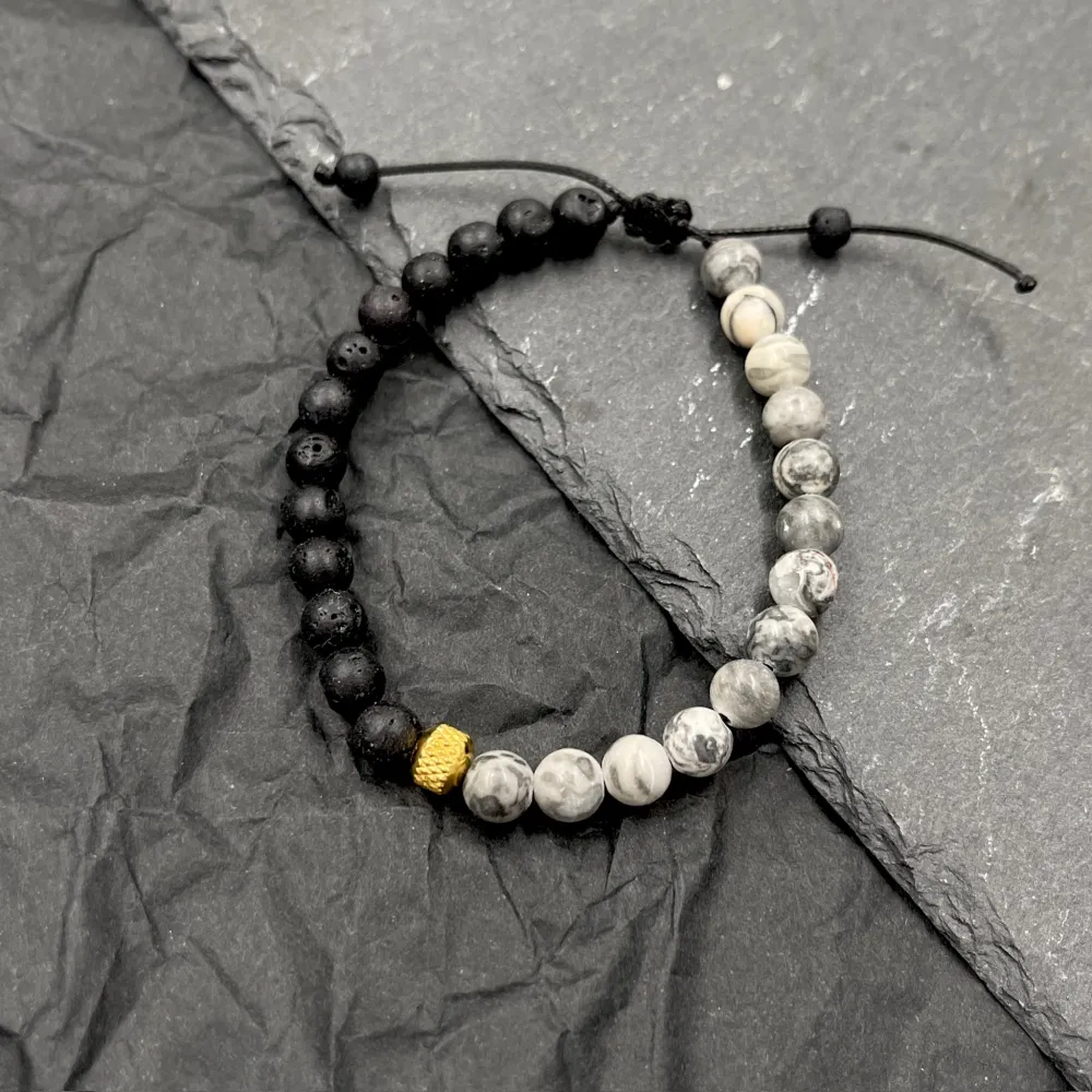 Semplice-Bracciale Scorrevole in Acciaio da Uomo - BAU-739-01