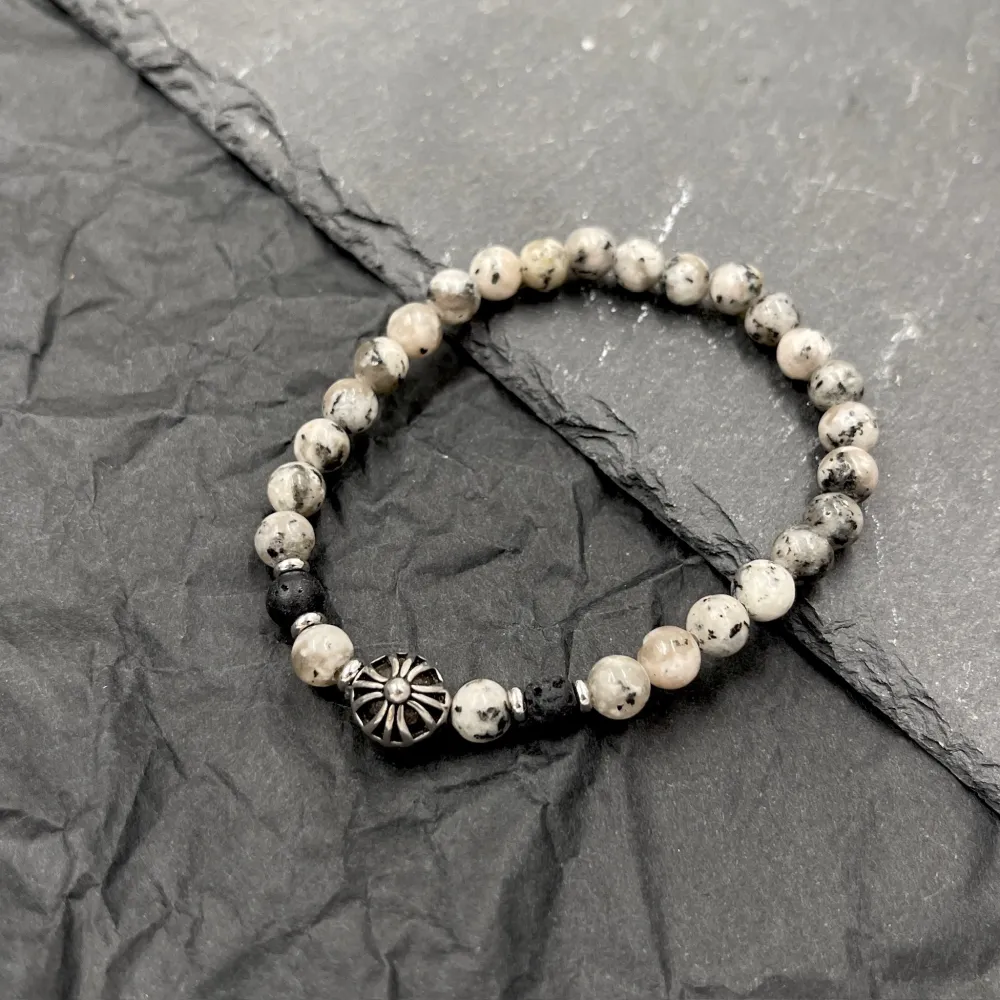 Semplice-Bracciale Elastico in Acciaio da Uomo - BAU-739-08 6mm