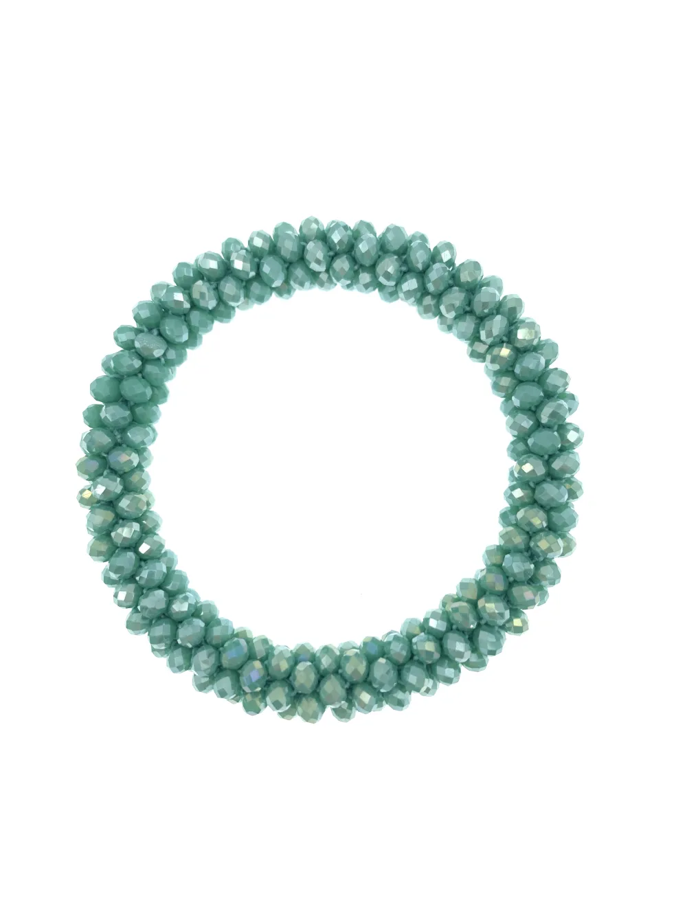 BCE1412-Cristalli Tonalità Verde - Bracciale Elastico - BCE1412-Cristalli Tonalità Verde - Bracciale Elastico
