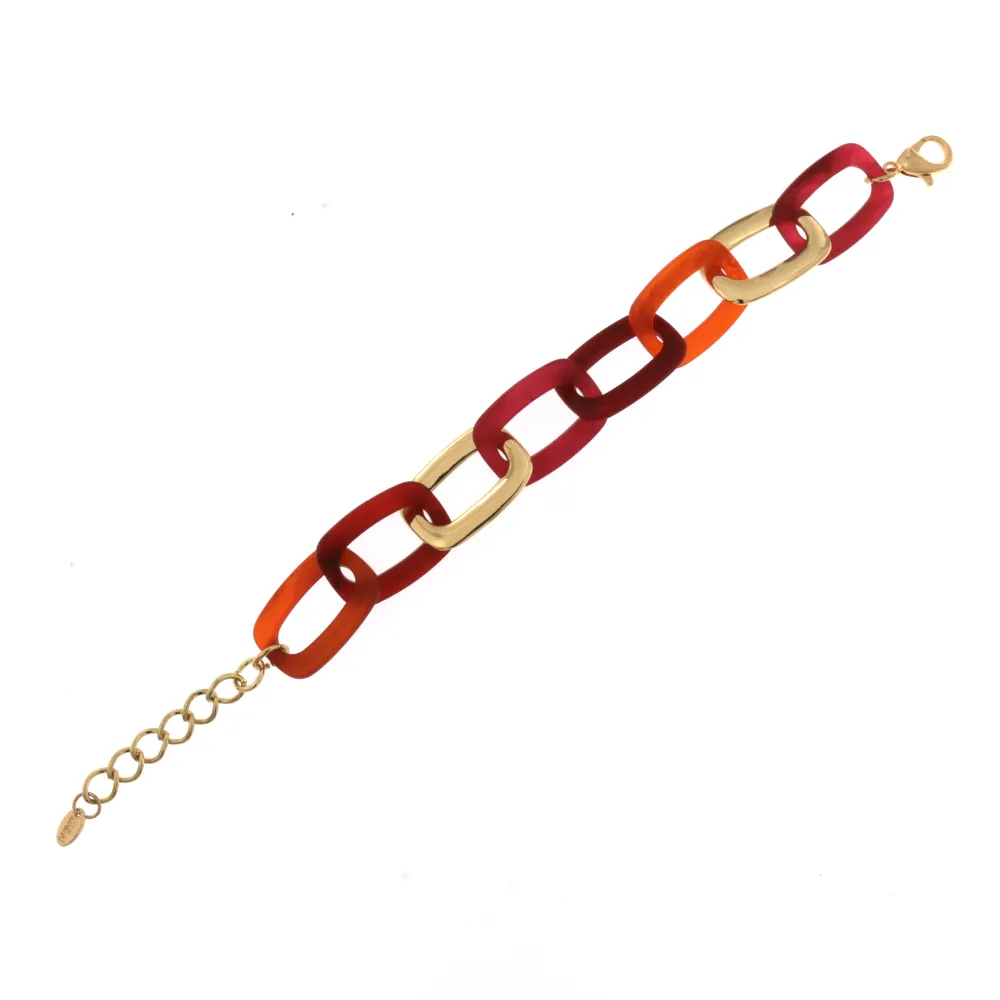 BMR7205-Catena Opaca- Bracciale in Resina - BMM-YSL1637