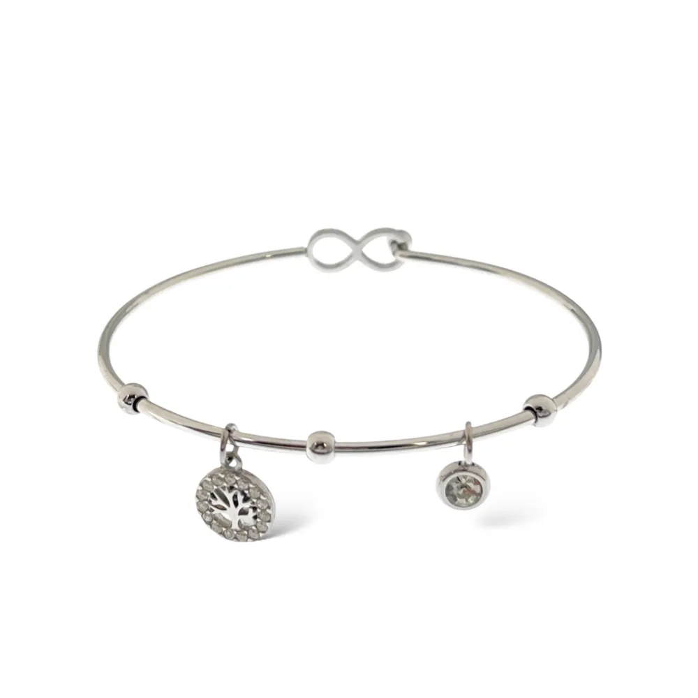 Mix Soggetti-12pz Bracciali in Acciaio con chiusura - BPA-103-AA1993-2004B