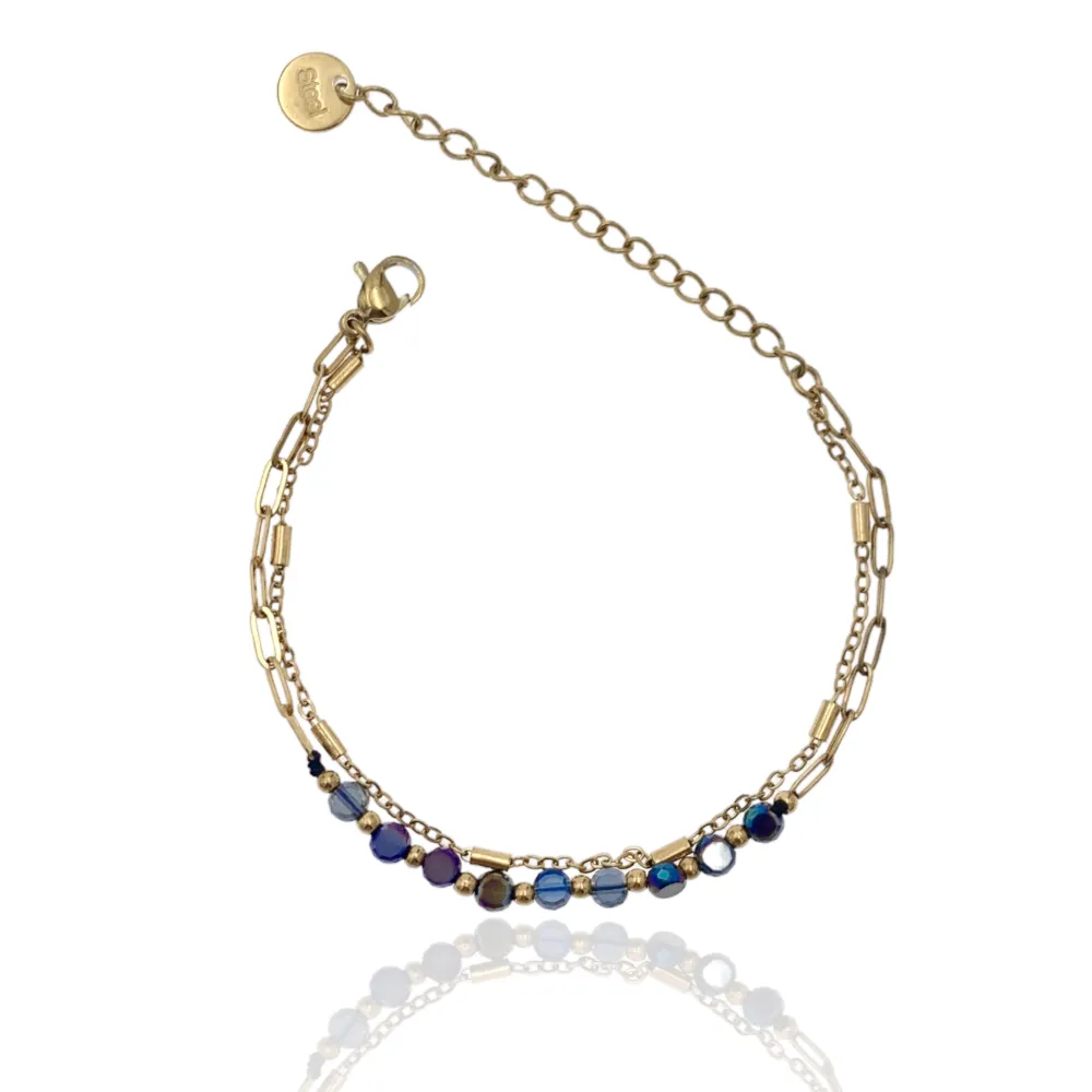 Mix Soggetti-15pz Bracciali in Acciaio - BPA-732-140 FUCSIA