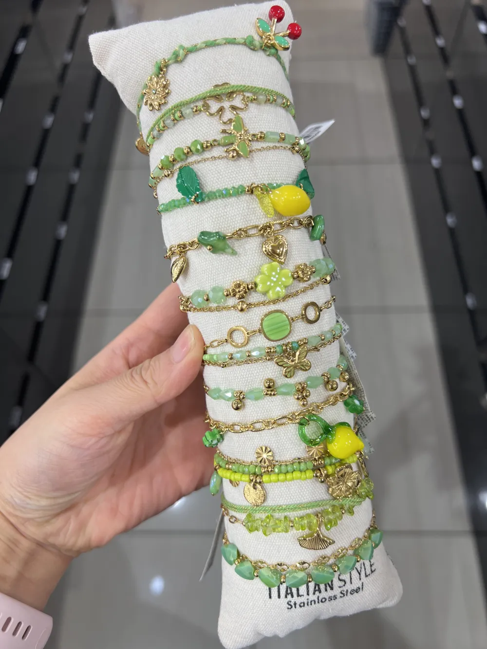 Mix Soggetti-15pz Bracciali in Acciaio - BPA-732-292