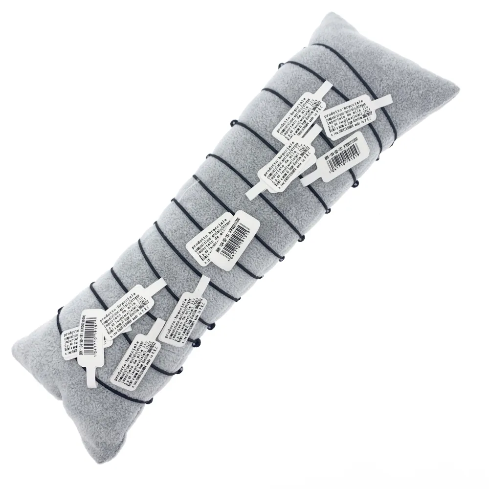 12Pz Bracciali Elastici in Acciaio+Cuscino in Omaggio - BPA7646-Soggetti Mix con Strass-12 Pz Bracciali Elastici