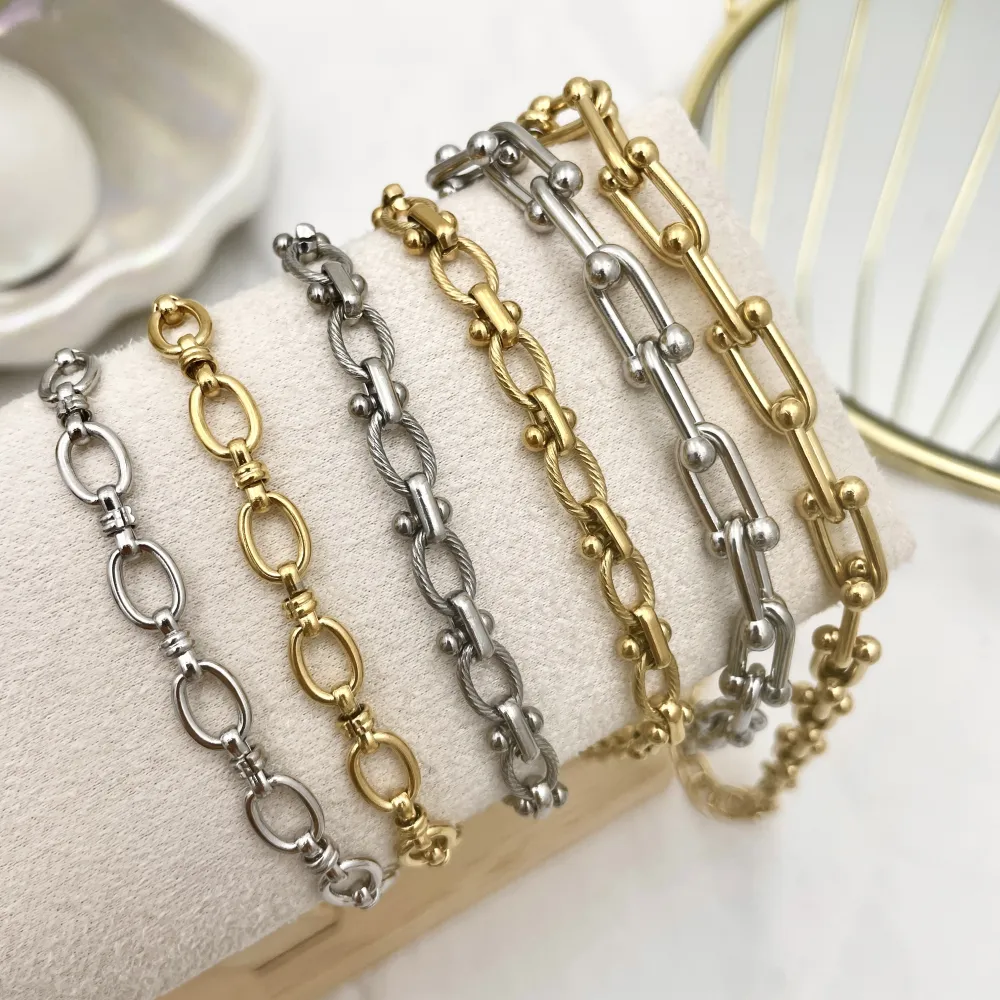 Catena-Collana Corta in Acciaio - CAC-103-AA3564N