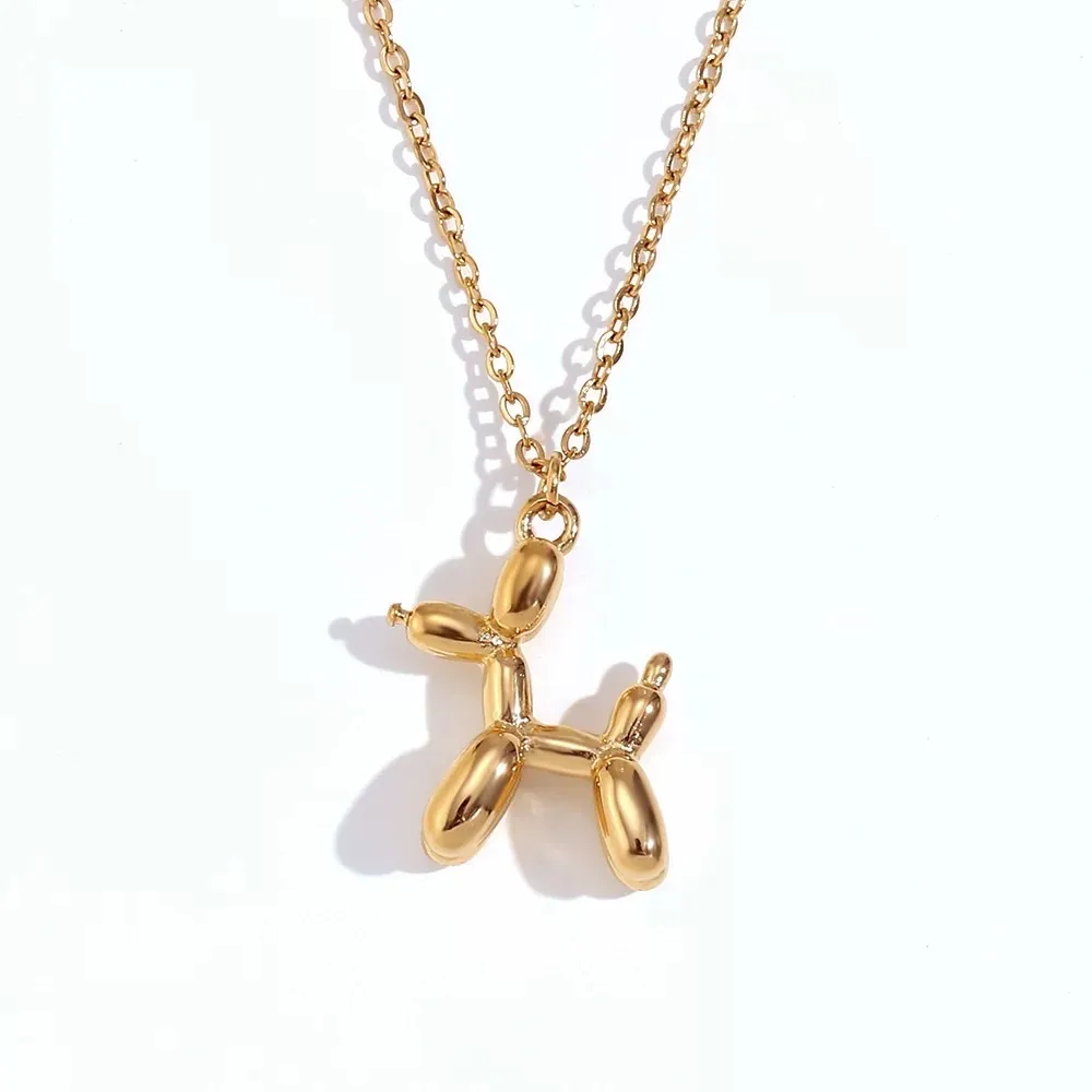 Cane-Collana Girocollo in Acciaio - CAC-413-2241