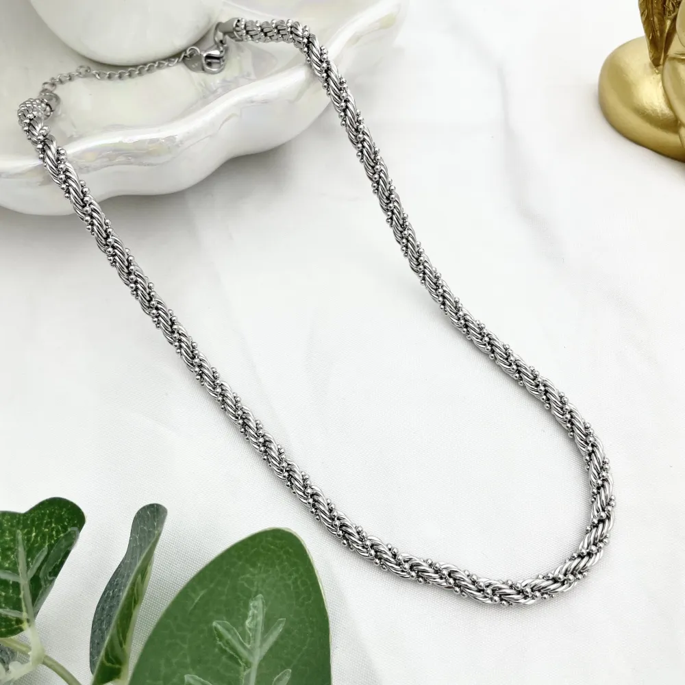 Catena-Collana Corta in Acciaio - CAC-413-2708