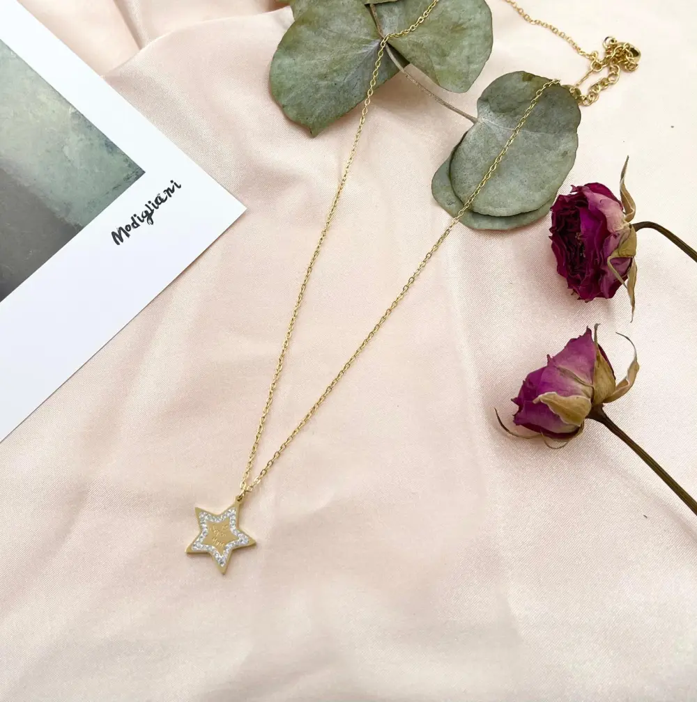 CAC6712-Stella Super Mom-Collana Girocollo in Acciaio - CAC6712-Stella Super Mom-Collana Girocollo in Acciaio