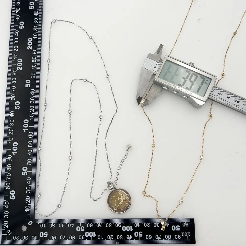 Punto Luce Copollina Zirconia-Collana Lunga in Acciaio - CAL-103-AS1380N