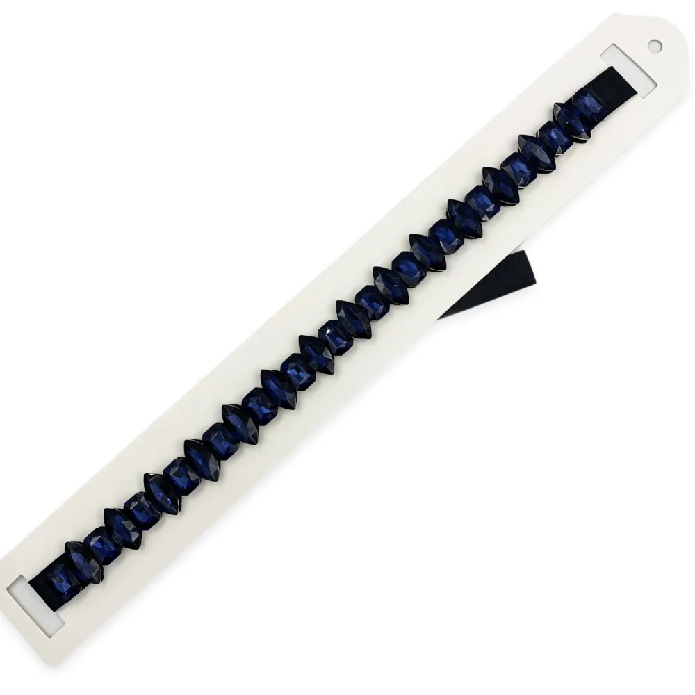 CIN5881-Riso Rettangolare-Cintura con Pietre Colorate - CIN5881-Riso Rettangolare-Cintura con Pietre Colorate