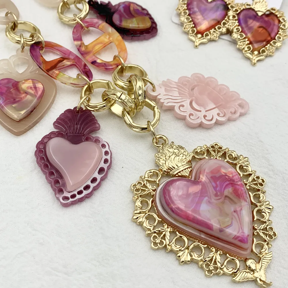 Sacro Cuore-Collana Lunga Moda - CML-13369PE