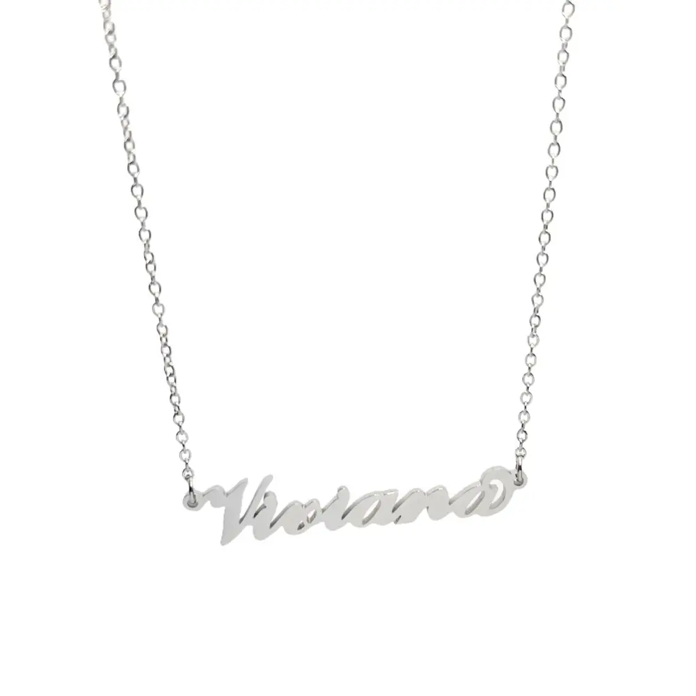 Collana con Nome - 180 Nomi in Acciaio - Collana con Nome - 180 Nomi in Acciaio