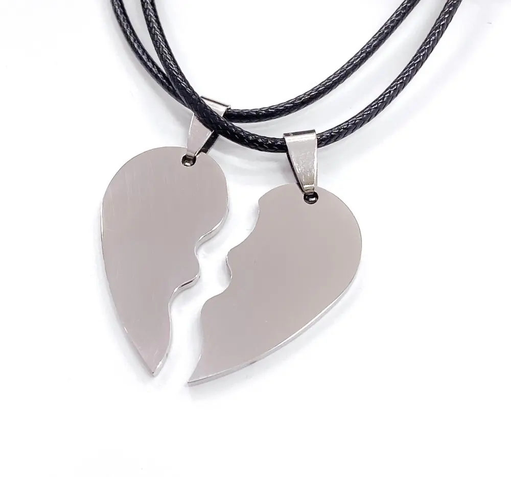 Cuore Liscio - Collana Doppia - Cuore Liscio - Collana Doppia