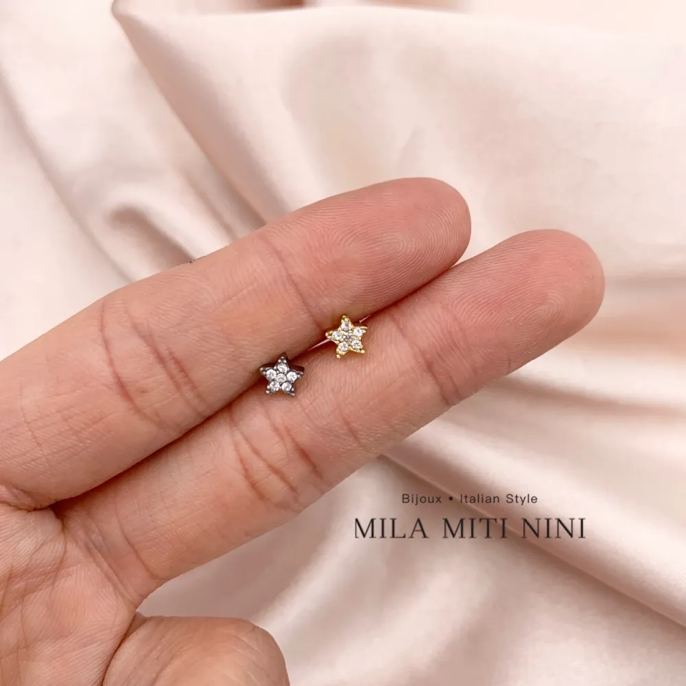 Orecchino Helix-Earcuff in Acciaio - EAK-103-AA377-376