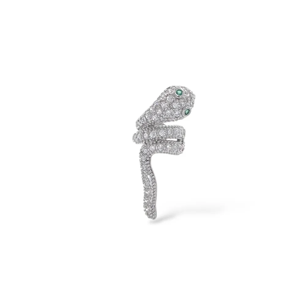 Serpente -Earcuff con Zirconia - EAK-506-328
