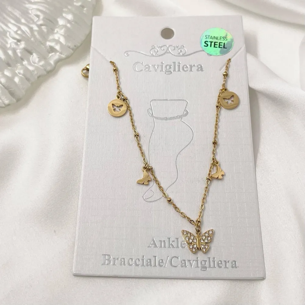 Farfalla-Cavigliera in Acciaio - KAV-103-AA1095B