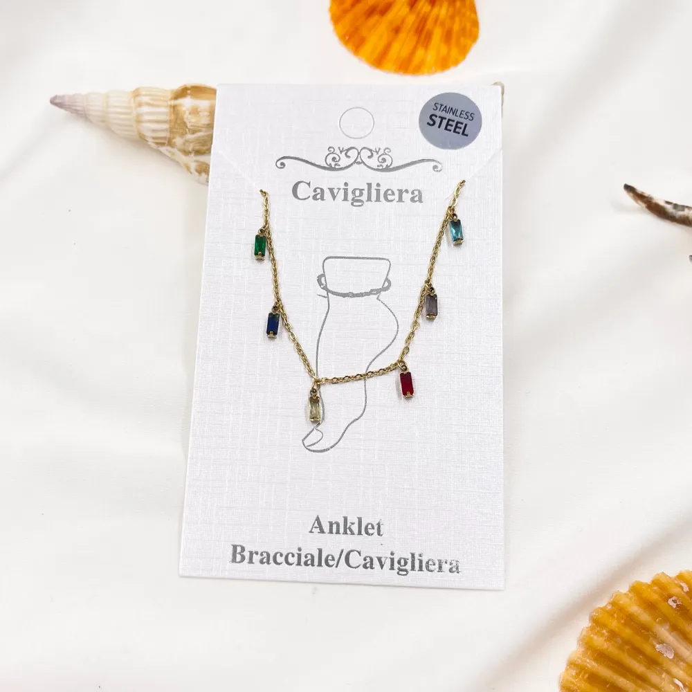 Punti Luci Rettangolari-Cavigliera in Acciaio - KAV-103-AA1646B