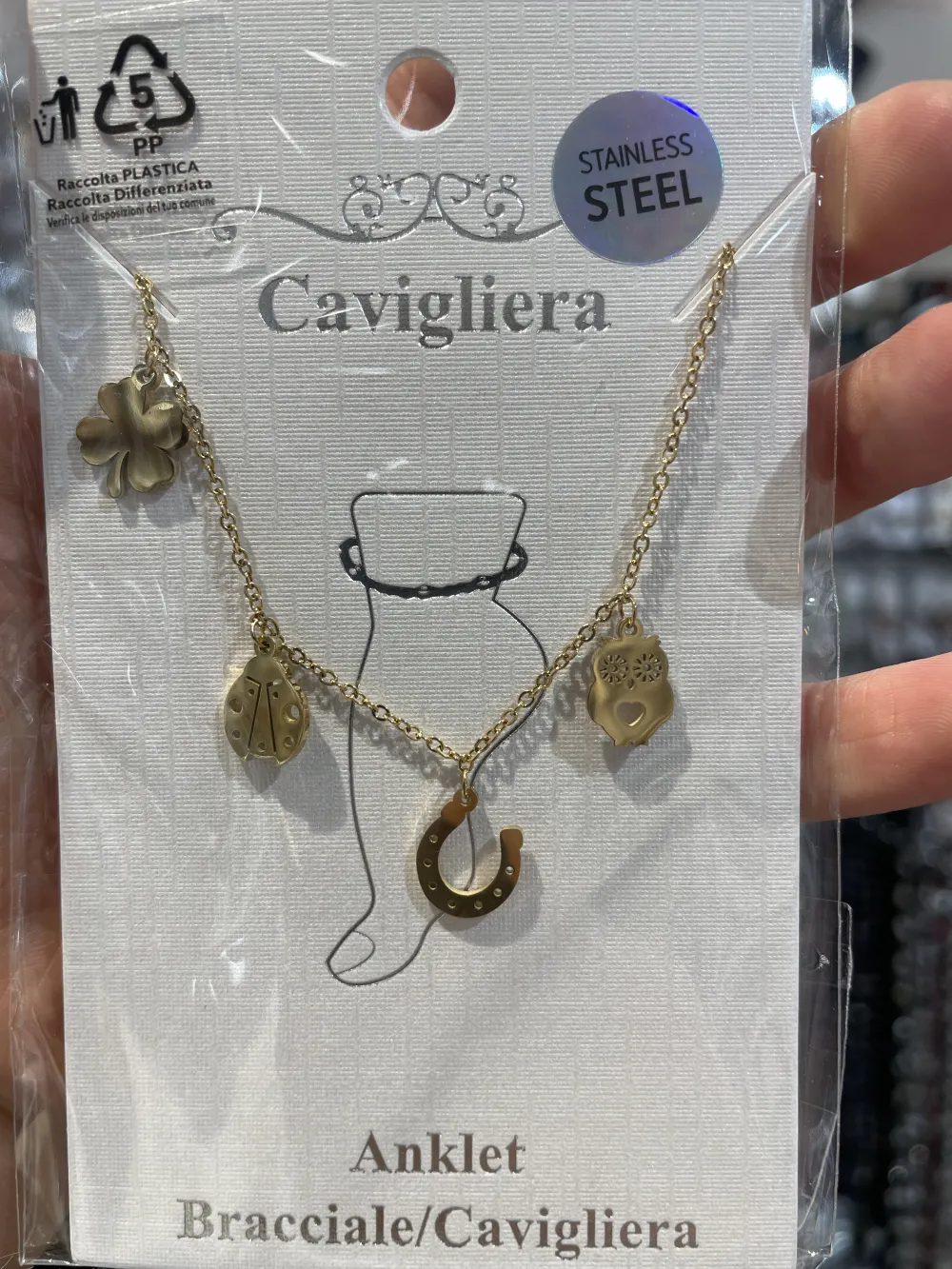 Fortuna 3086 - Cavigliera in Acciaio - KAV-413-030