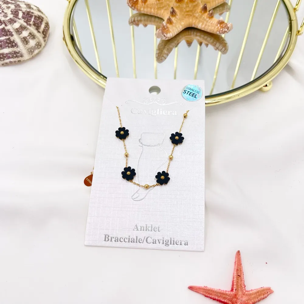 Fiore-Cavigliera in Acciaio - KAV-413-1265