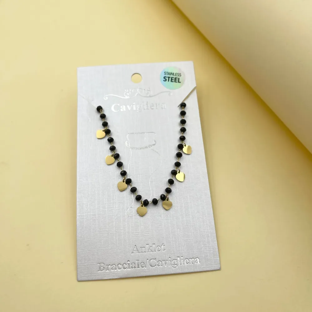 Cuore Rosario-Cavigliera in Acciaio - KAV-413-1584