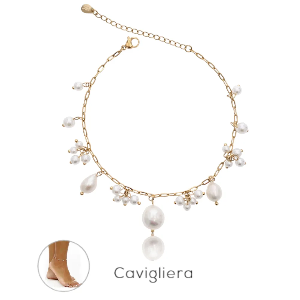 Perla -Cavigliera in Acciaio - KAV-735-13