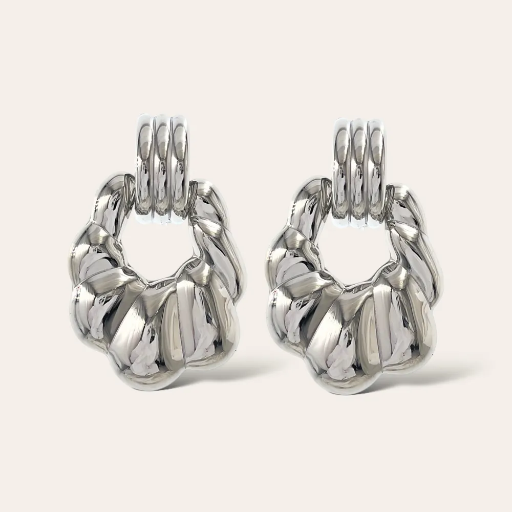 Pendente -Orecchini in Acciaio - OAP-103-AA4655E