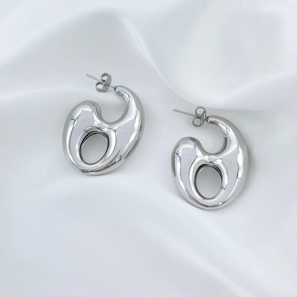 Catena marinara-Orecchini in Acciaio - OAP-103-AA5556E