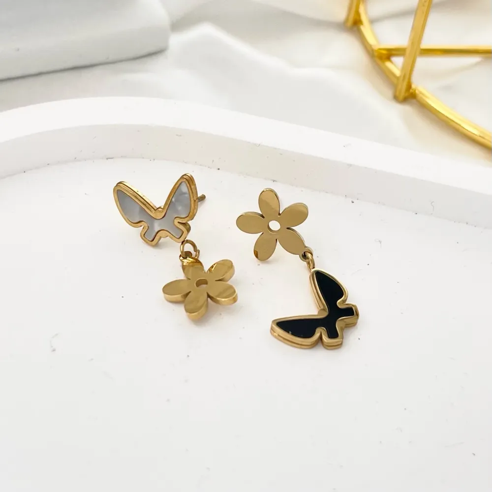 Farfalla-Orecchini in Acciaio - OAP-413-1393