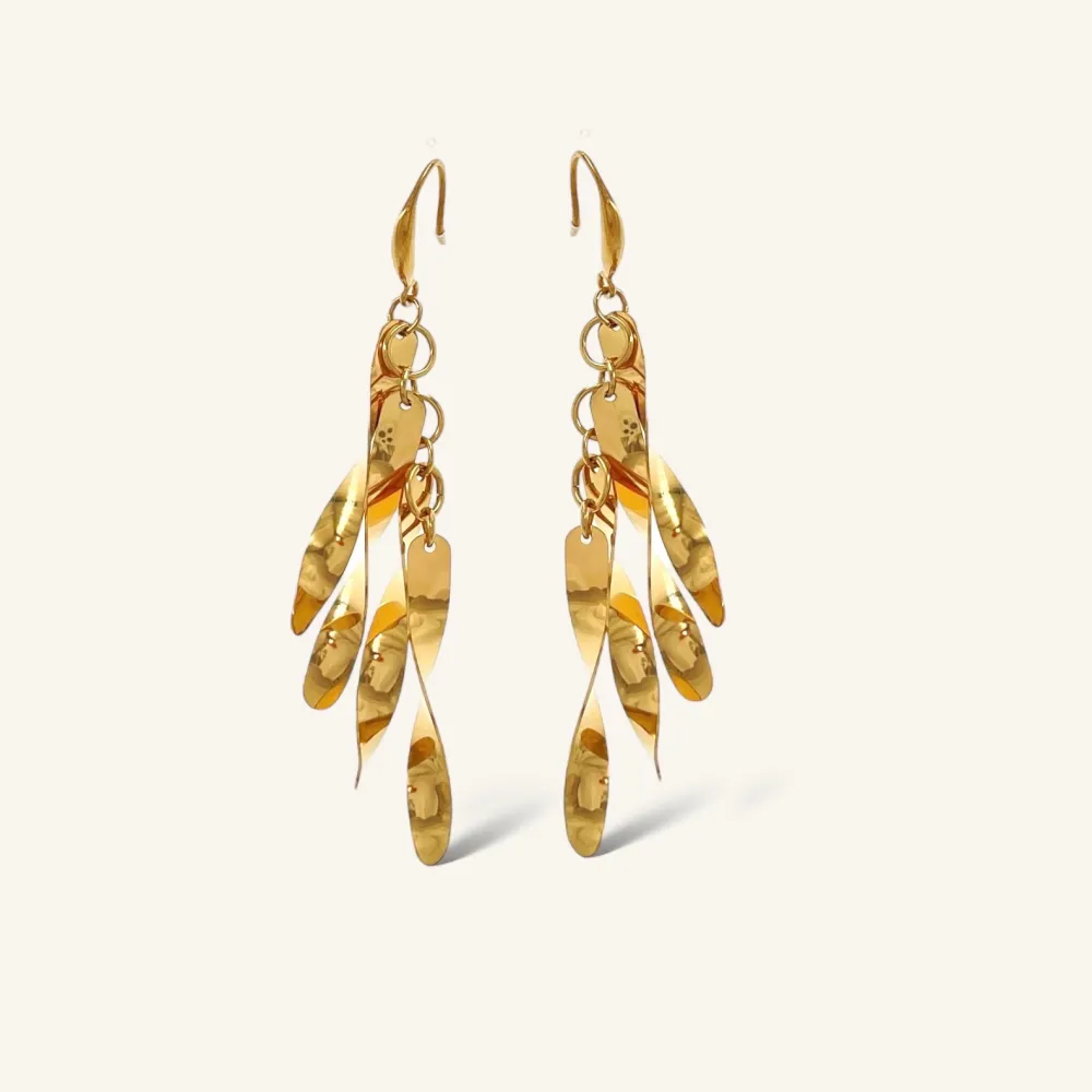 Nastro -Orecchini in Acciaio - OAP-413-2414