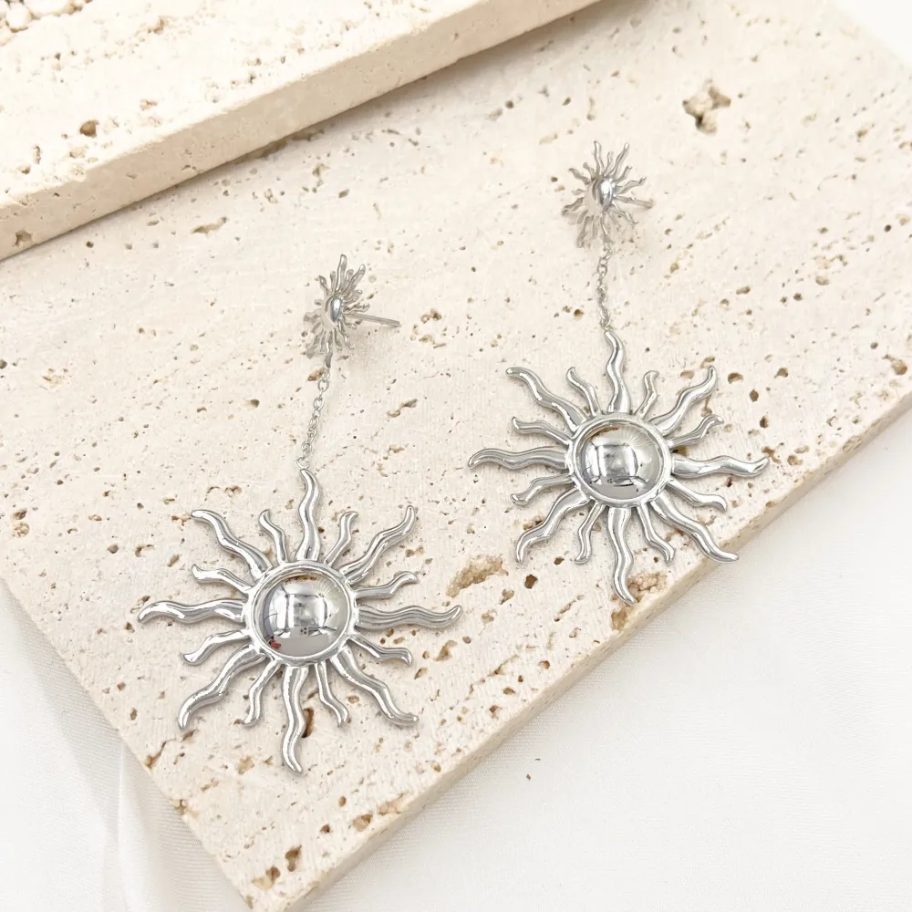 Sole-Orecchini in Acciaio - OAP-413-2422