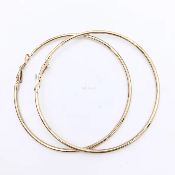 Cerchio 80mm -Orecchini acciaio - OAP-450-319 80mm