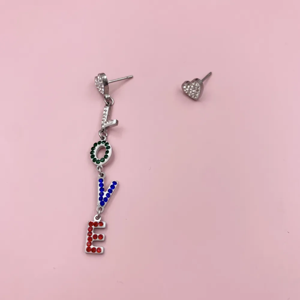 OAP6838-Cuore Love- Orecchini in Acciaio - OAP6838-Cuore Love- Orecchini in Acciaio