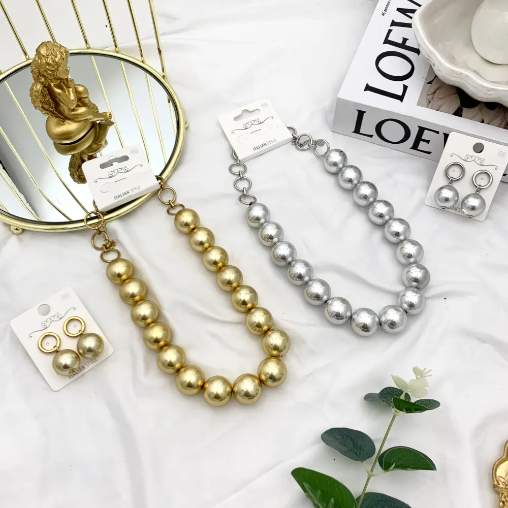 Ball-Orecchini in Acciaio - OAP-732-240