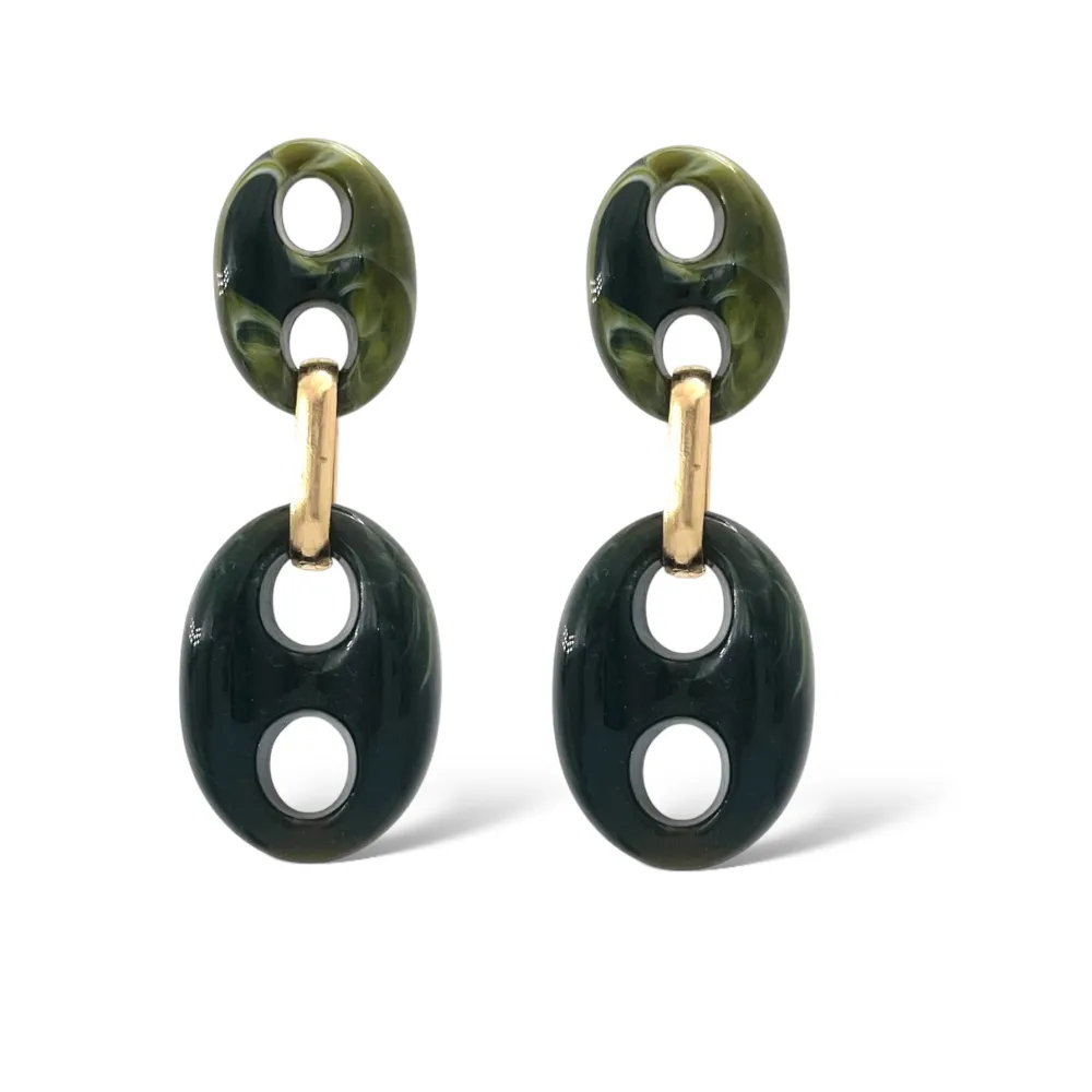 Catena Pendete-Orecchini in Acciaio - OAP-732-324