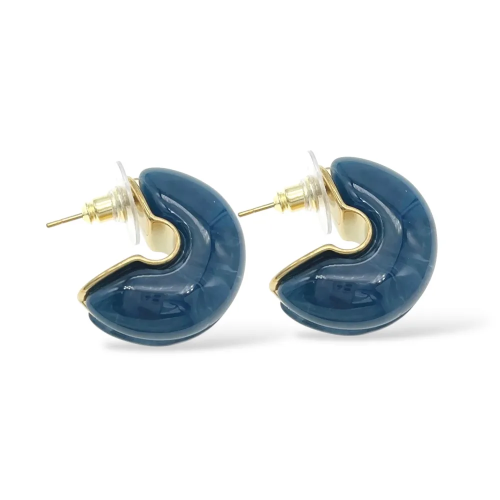 Cerchio-Orecchini in Acciaio - OAP-732-430