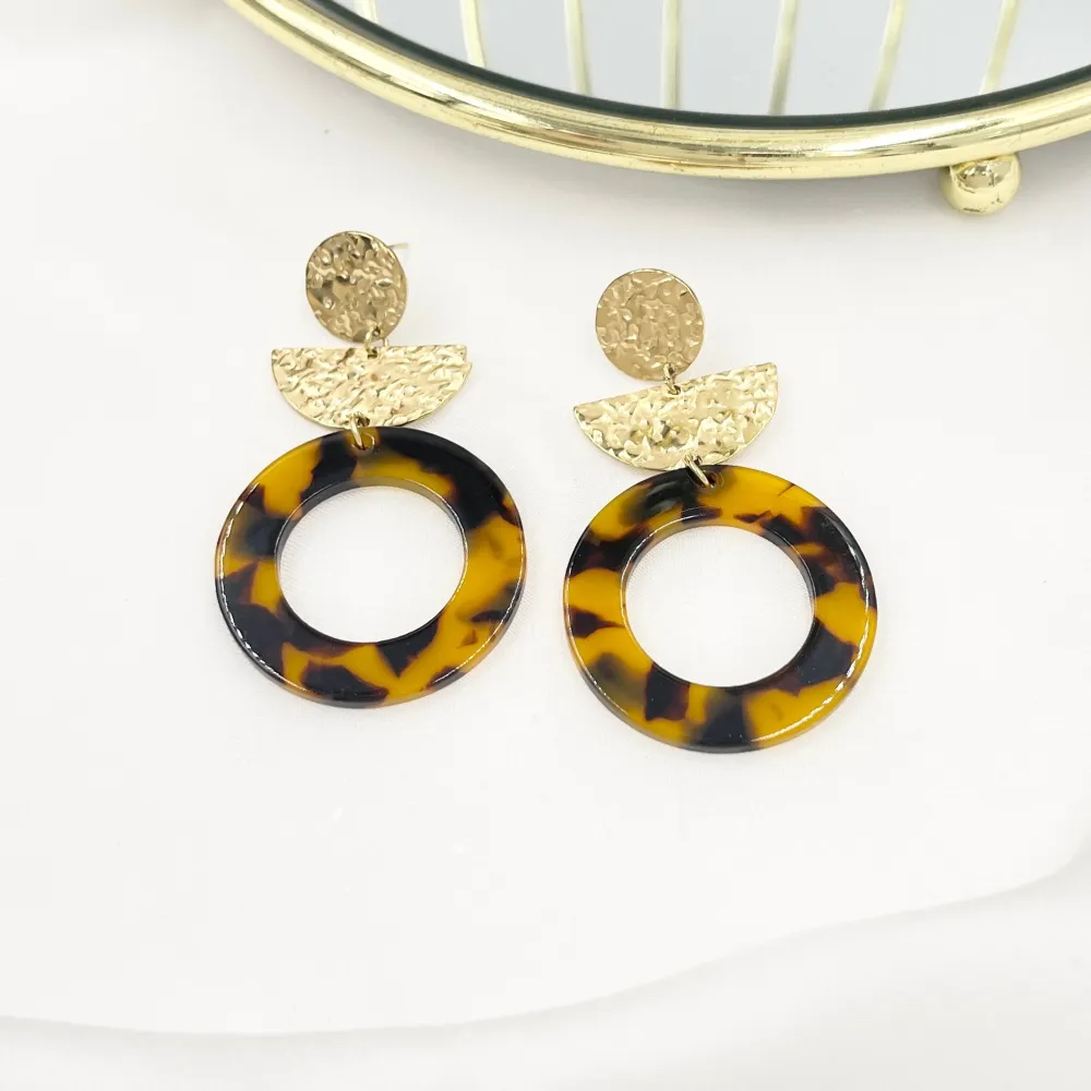 Cerchio-Orecchini in Acciaio - OAP-759-57