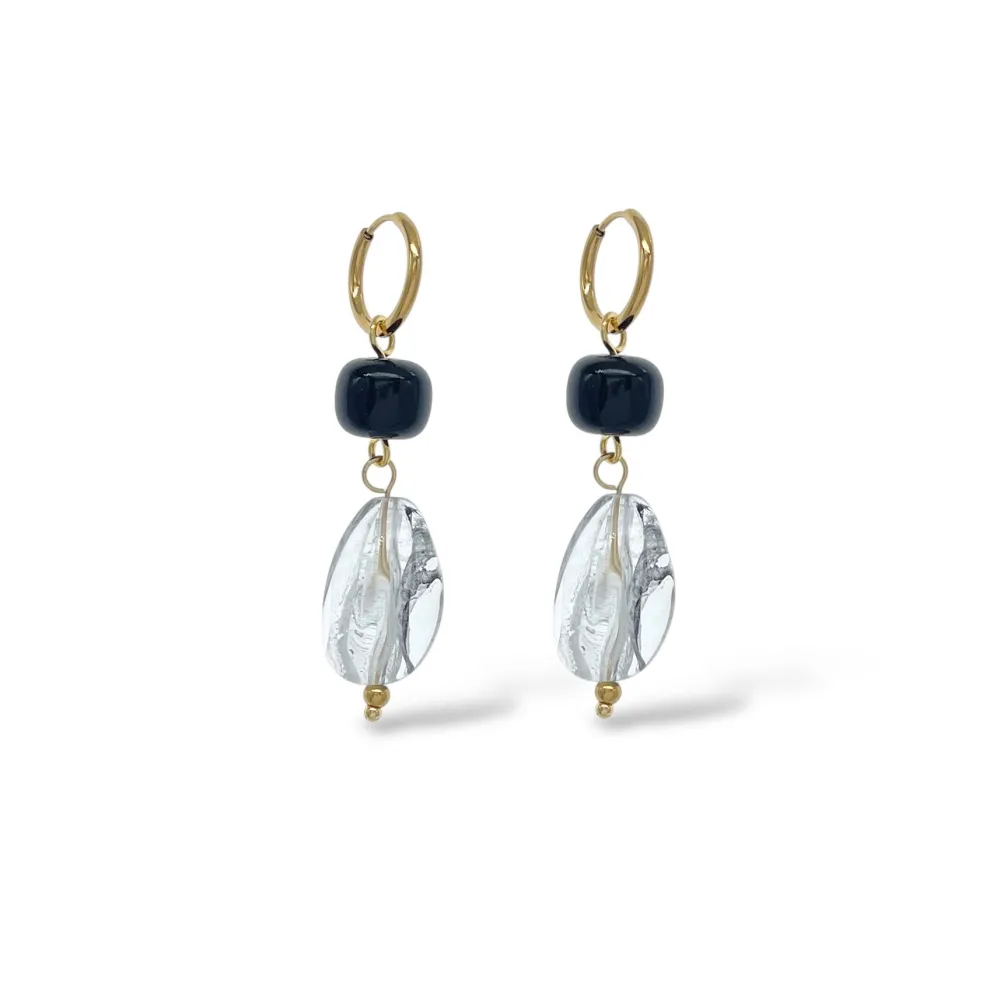 Pendente -Orecchini in Acciaio - OAP-765-83