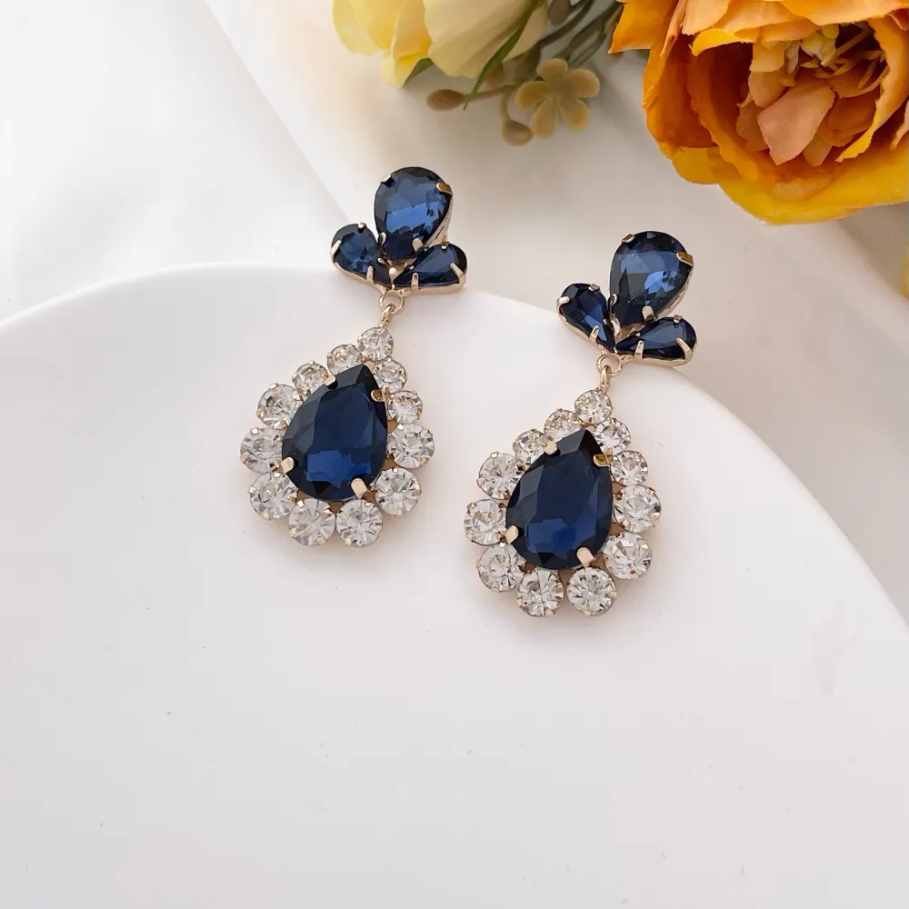 Goccia Pendente-Orecchini a Clip - OMK-520-L24